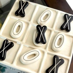 Ray Dunn ceramic tic tac toe.